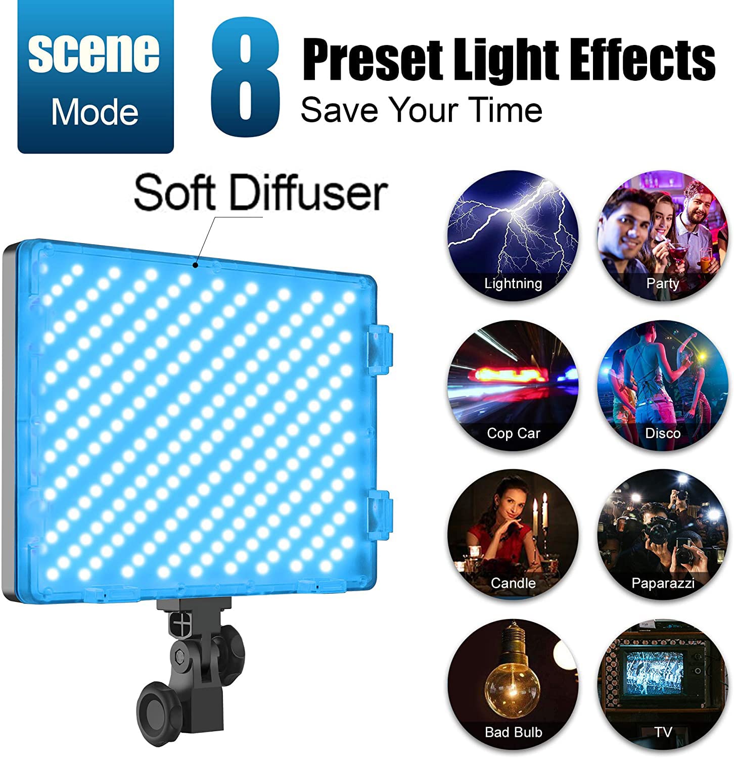GVM 50W RGB LED Video Lighting Kit - 3200K-5600K Bi-Color Studio Lights with APP Control (2-Pack, 672 LED Beads, CRI 97+) for YouTube, Streaming, Gaming, Photography & Videography - Perfect for Home Studios, Content Creation and Live Broadcasts