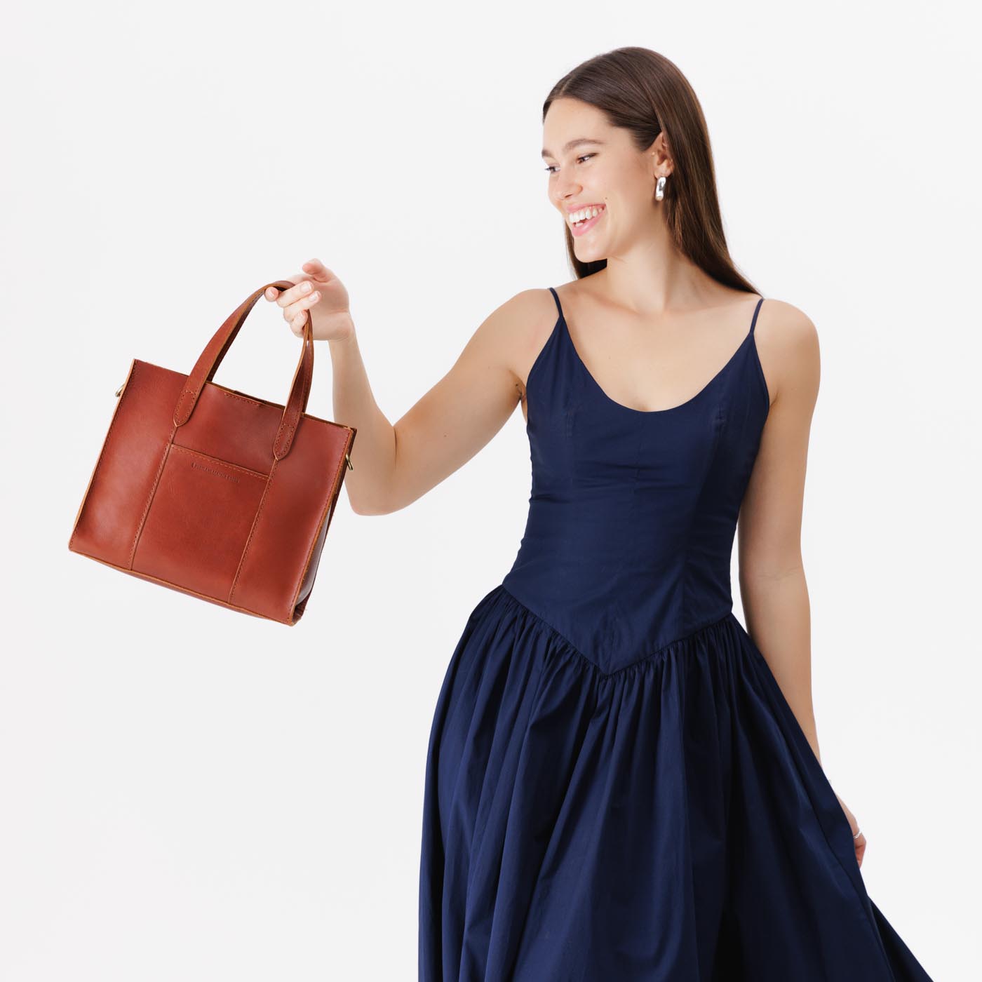 Lola Crossbody Tote Bag for Women - Stylish Leather Shoulder Purse with Adjustable Strap, Perfect for Work, Travel & Everyday Use