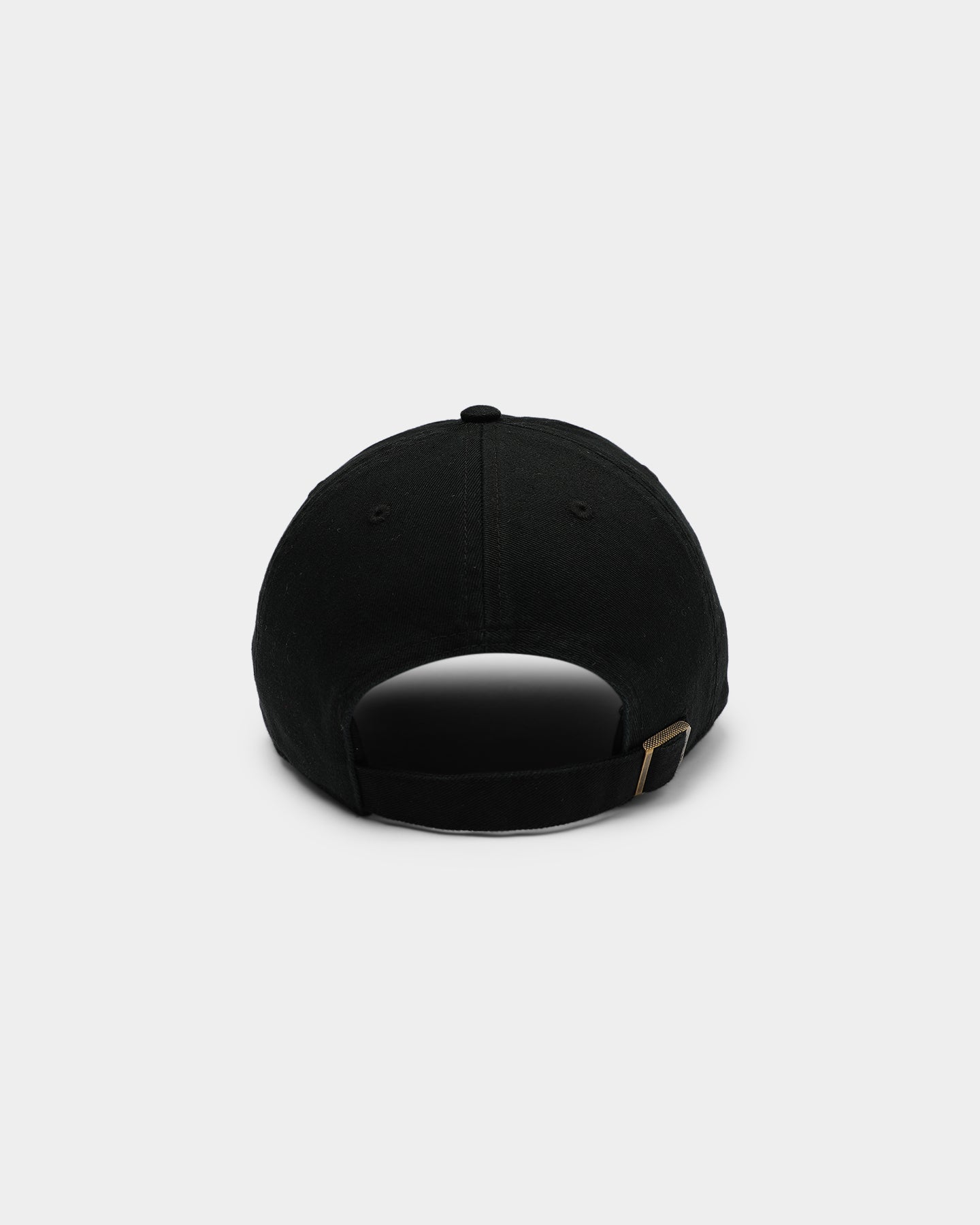 47 Brand Vancouver Canucks Clean Up Strapback Adjustable Hat - Black & Gold Hockey Cap for Men & Women - Perfect for Games, Tailgating & Casual Wear