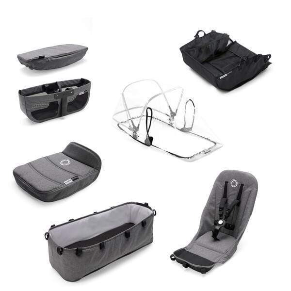 Bugaboo Donkey2 Stroller Style Set - Premium Baby Stroller for Twins or Siblings - Perfect for City Walks, Shopping & Family Outings