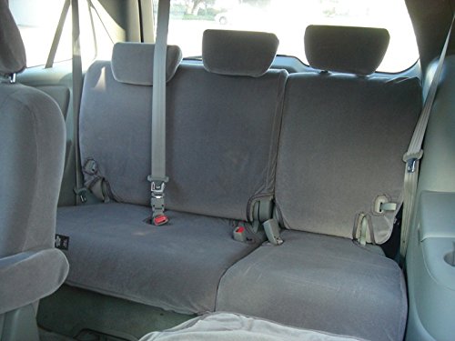 Premium Durafit Seat Covers for 2005-2010 Honda Odyssey 7-Passenger Van | Exact Fit 3-Row Tan Velour Car Seat Protectors | Perfect for Family Road Trips & Daily Commutes