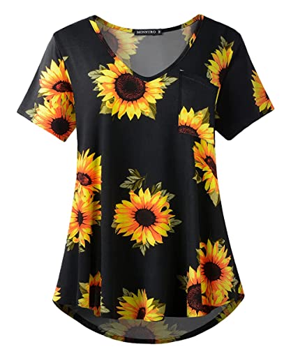 Black Sunflower Print