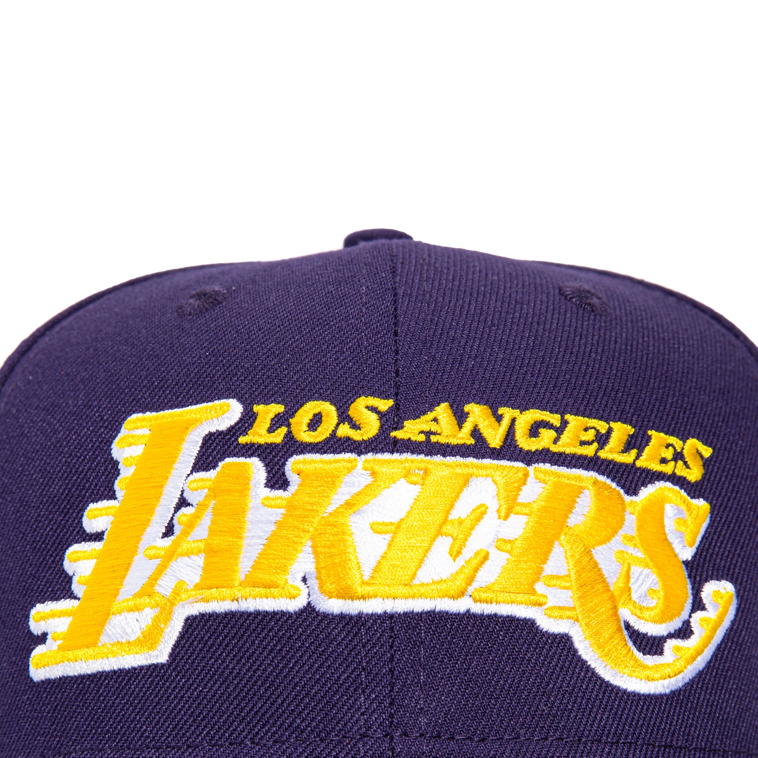 New Era 9Seventy Los Angeles Lakers Alternate Stretch Snapback Hat - Purple & Gold NBA Basketball Cap for Men & Women - Perfect for Games, Fan Gear & Streetwear Fashion