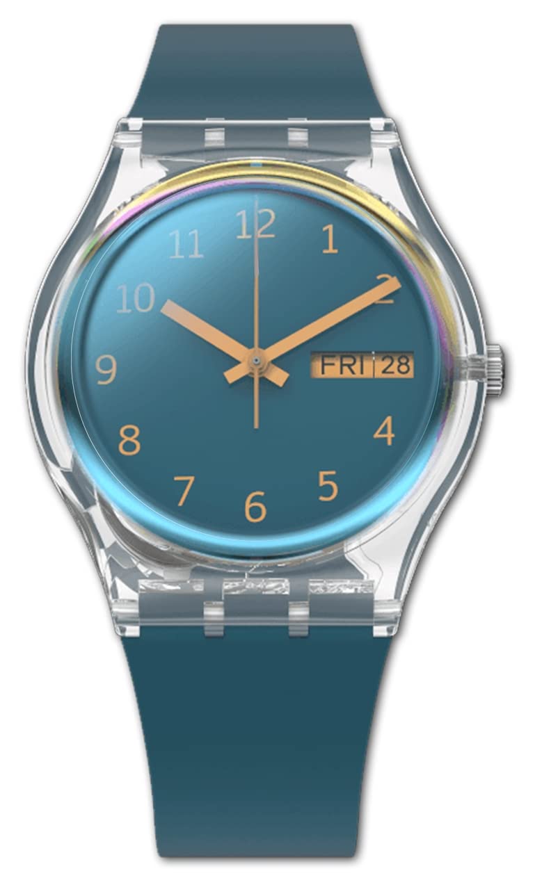 Swatch Blue Away Screen Protector - Ultra Clear & Flexible FX Protection Film (3-Pack) | Scratch-Resistant, Bubble-Free for Smartwatches & Fitness Trackers