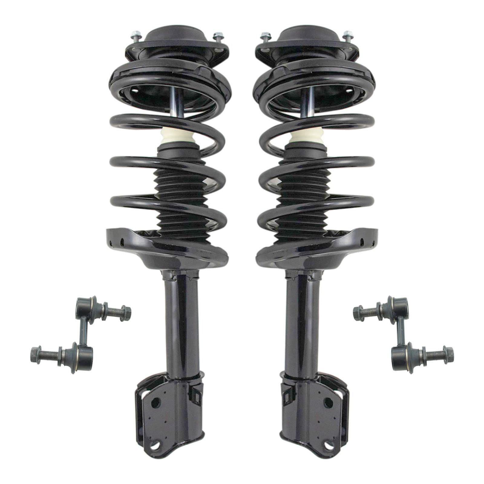 Complete Front Suspension Kit - Strut, Coil Spring, Sway Bar & Stabilizer Link for 2010-2012 Subaru Outback | Improved Ride Comfort & Handling | Perfect for Off-Road Adventures & Daily Commutes
