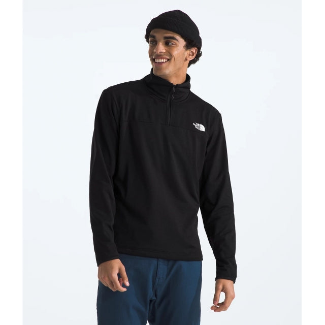 Men's Cedar Trail Grid Fleece ¼ Zip Pullover - Lightweight Outdoor Hiking & Camping Fleece Jacket for Men - Perfect for Fall, Winter & Cold Weather Activities