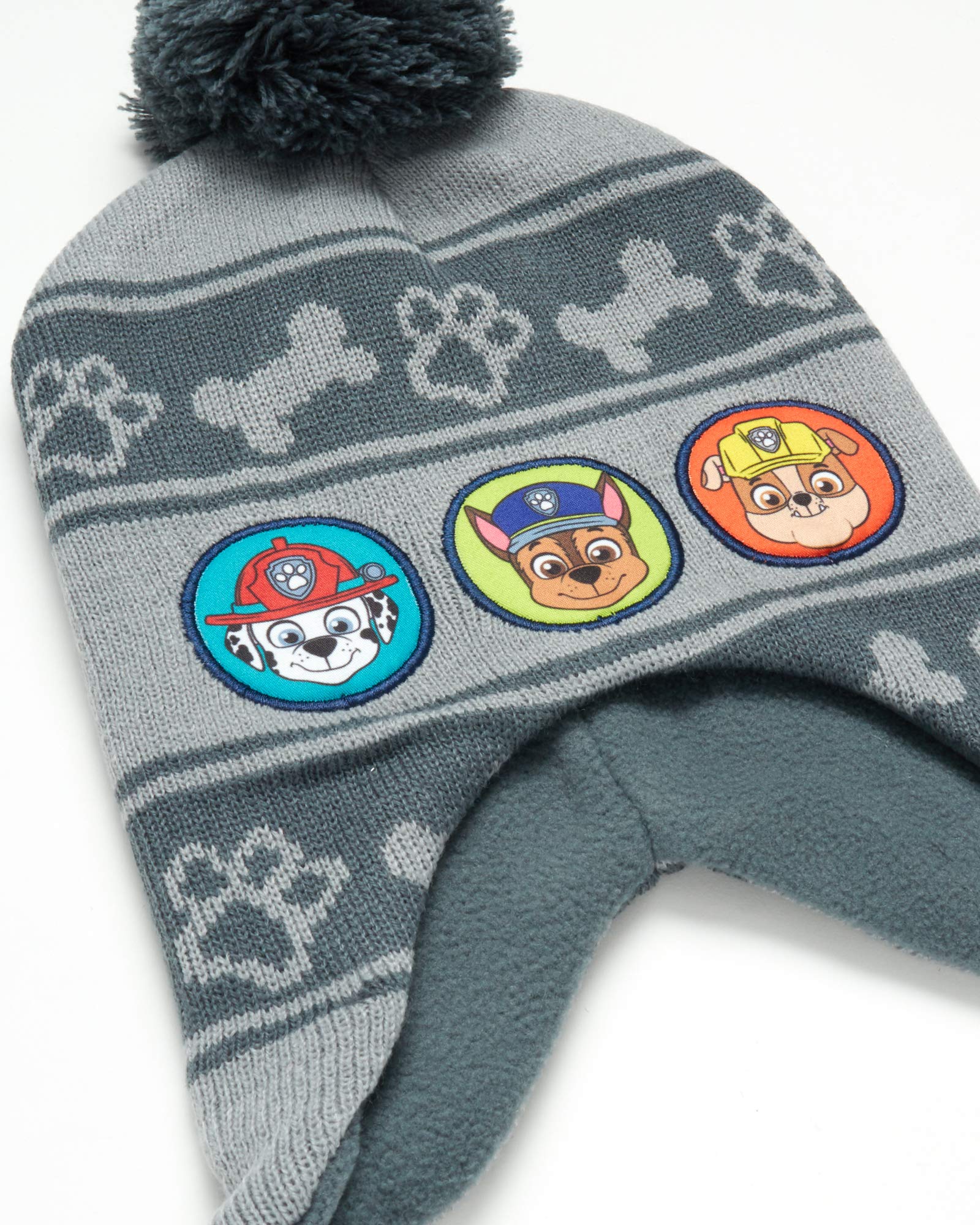 Paw Patrol Winter Hat and Gloves Set for Toddlers & Boys - 2 Pairs of Mittens Included | Nick Jr. Cold Weather Accessories for Outdoor Play & Snow Activities