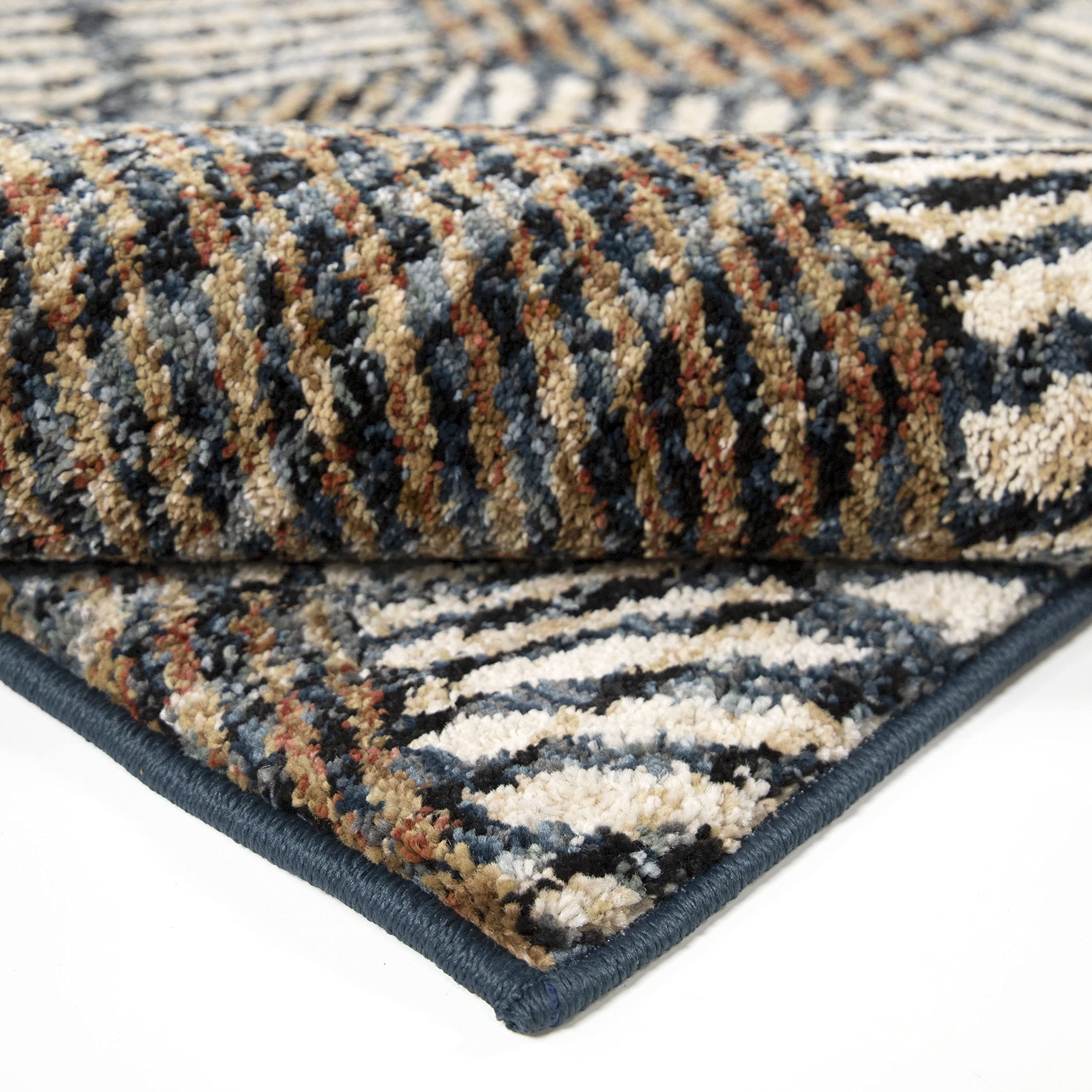 Orian Rugs Olympia Composed Area Rug - Soft Modern Non-Slip Living Room Carpet for Home Decor, Bedroom & Office