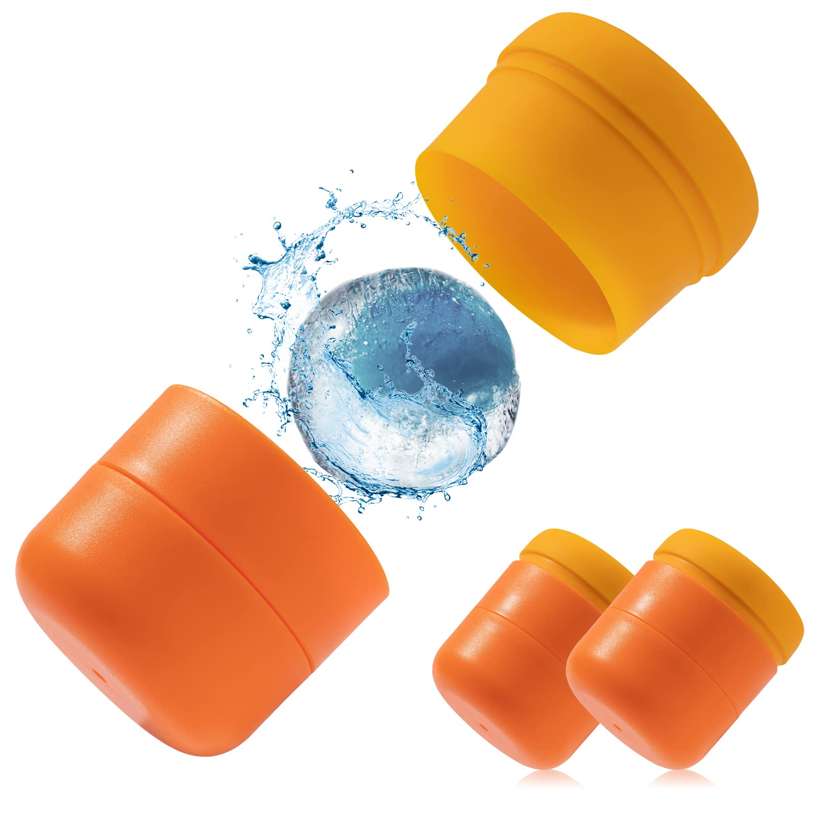 Premium Ice Ball Maker Mold - 3 Pack Large Round Whiskey Ice Cube Trays for Bourbon & Cocktails | Perfect for Chilling Whiskey, Scotch, and Craft Cocktails at Home Bars or Parties