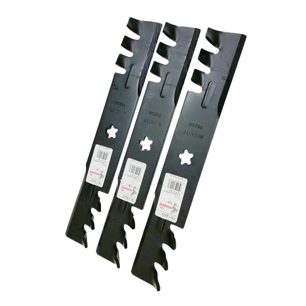 3-Pack Replacement Blades Compatible with 522037401, 539113425, 575296401 & More - Perfect for Lawn Mower Maintenance & DIY Landscaping