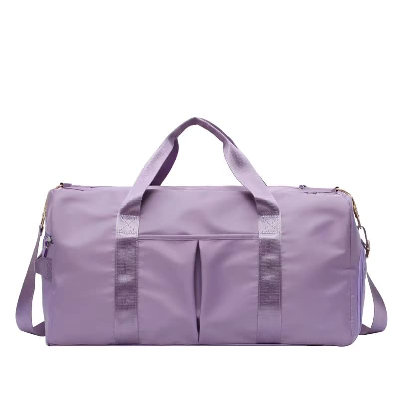 Men's & Women's Travel Bag with Shoe Compartment - Large Sports Tote Gym Bag for Workout, Weekend Getaways & Overnight Trips - Durable Shoulder Bag for Gym, Travel & Sports Activities