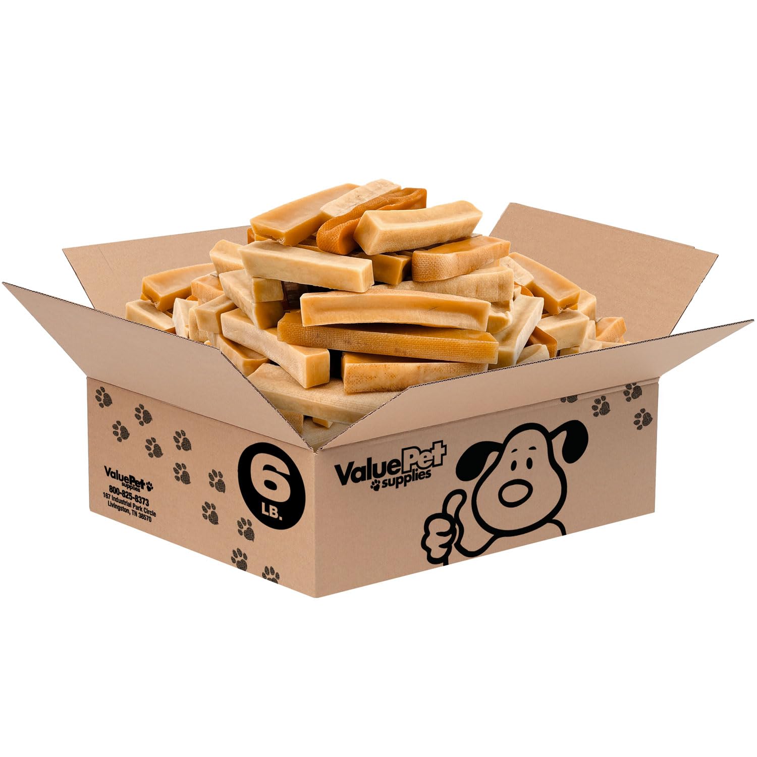 Premium Himalayan Yak Cheese Dog Chews for Aggressive Chewers - 6lb Bulk Pack | All-Natural, Long-Lasting, Healthy & Safe Yak Milk Treats | Low Odor, High Protein | Perfect for Training, Dental Health & Strong Chewers