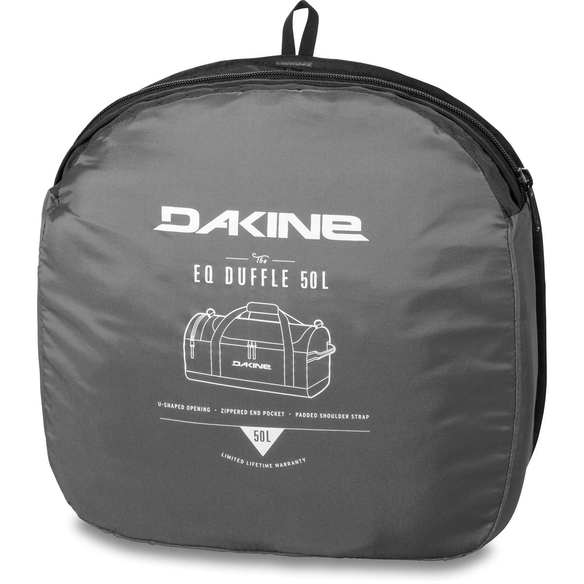 Dakine EQ Duffle 50L Travel Bag - Water-Resistant Duffel with Shoulder Straps for Gym, Sports & Weekend Trips | Mulled Basil Green