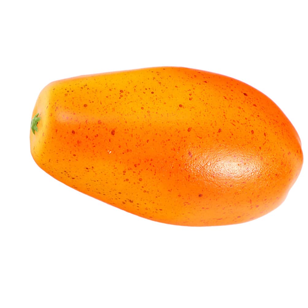 KESYOO Artificial Pawpaw Fruit - Realistic Fake Fruit Decor for Home Kitchen, Dining Table Centerpiece, Party & Wedding Decoration