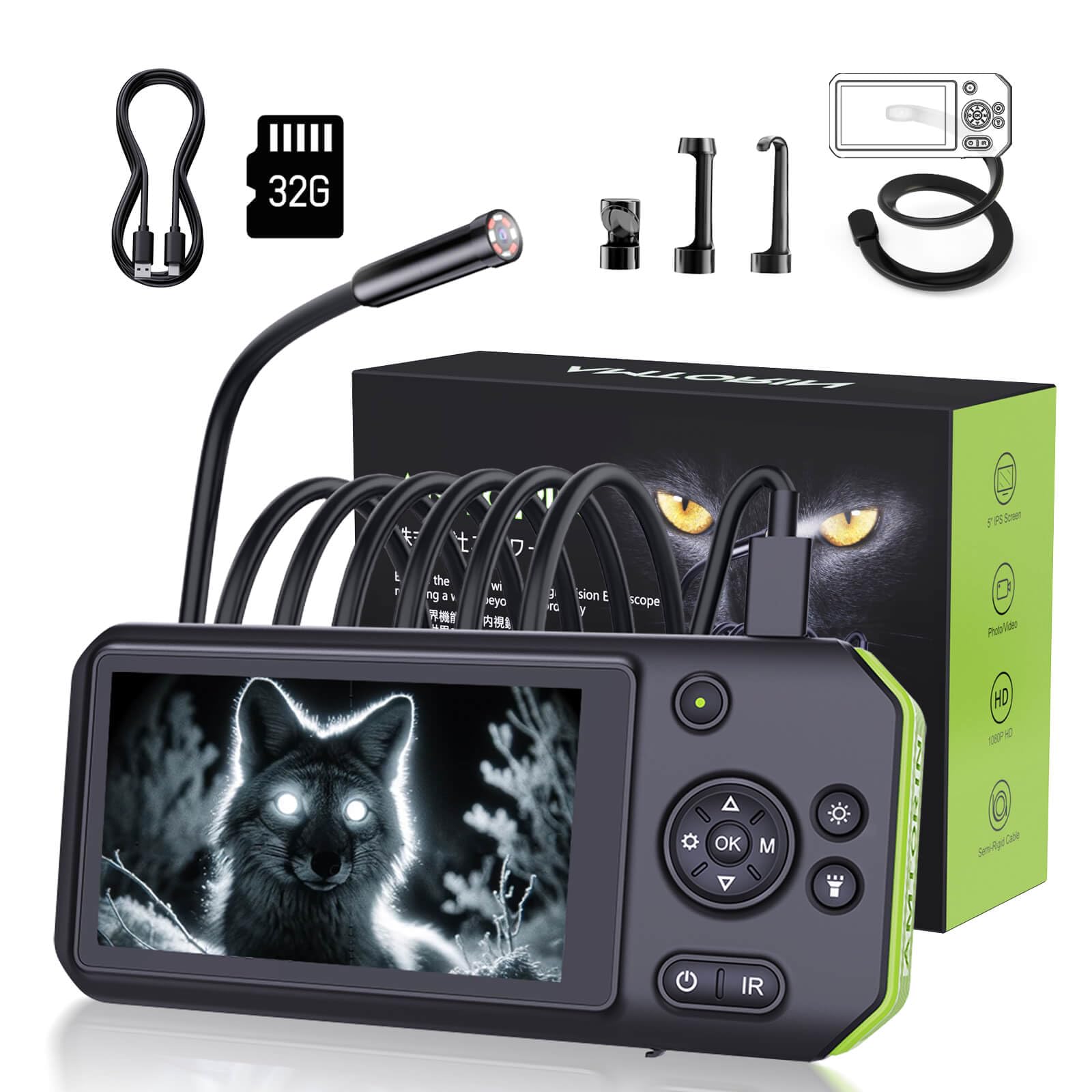 AMTORIN Night Vision Borescope Camera - 5