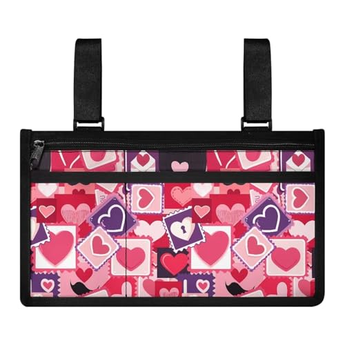 Pink Heart Plaid