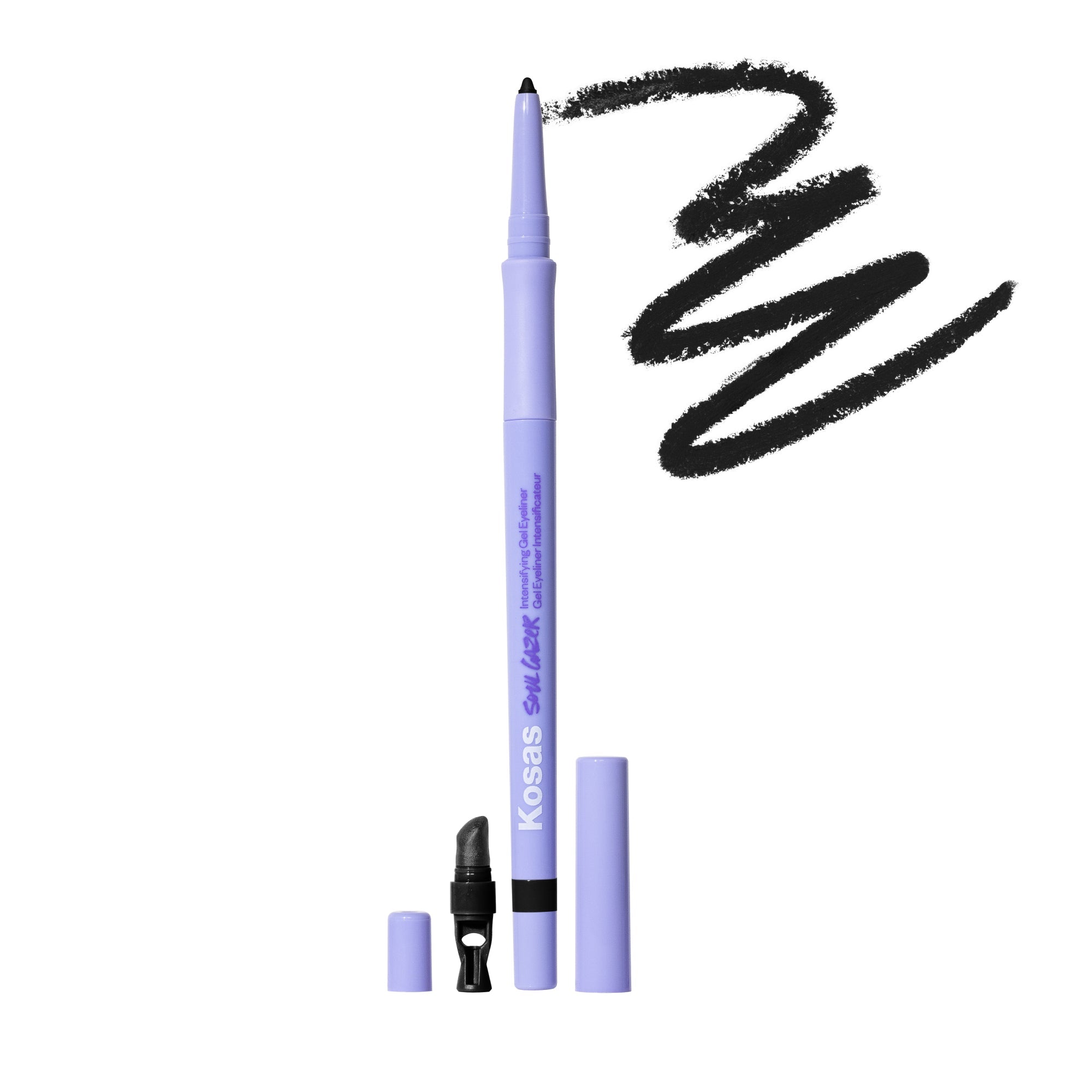 Soulgazer Long-Lasting Waterproof Gel Eyeliner - Smudge Proof & Intense Pigment - Perfect for Day to Night Makeup, Parties & Special Occasions