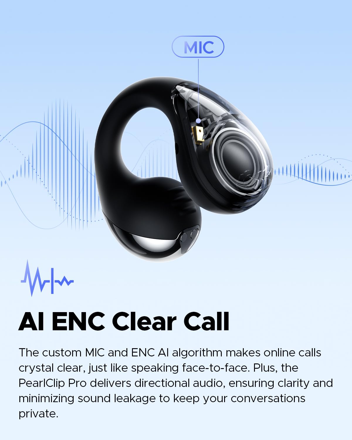 SoundPEATS PearlClip Pro & Engine4 Wireless Earbuds - Bluetooth 5.3 Headphones with ANC, 30H Playtime, IPX5 Waterproof for Gym, Running, Travel & Work