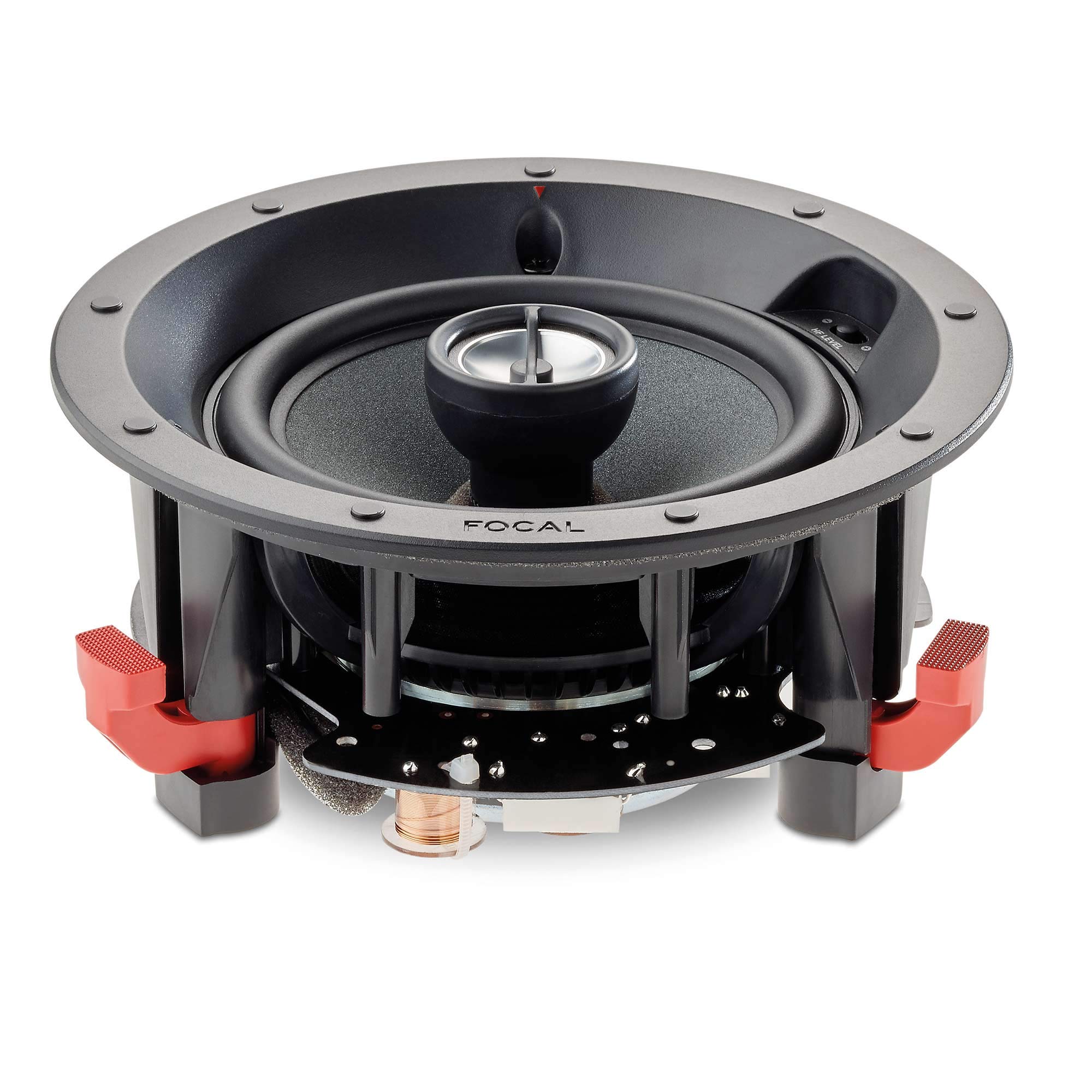 Focal F100ICW5 In-Wall/In-Ceiling 2-Way Coaxial Loudspeaker - High Performance Home Audio Speaker for Surround Sound & Home Theater Systems