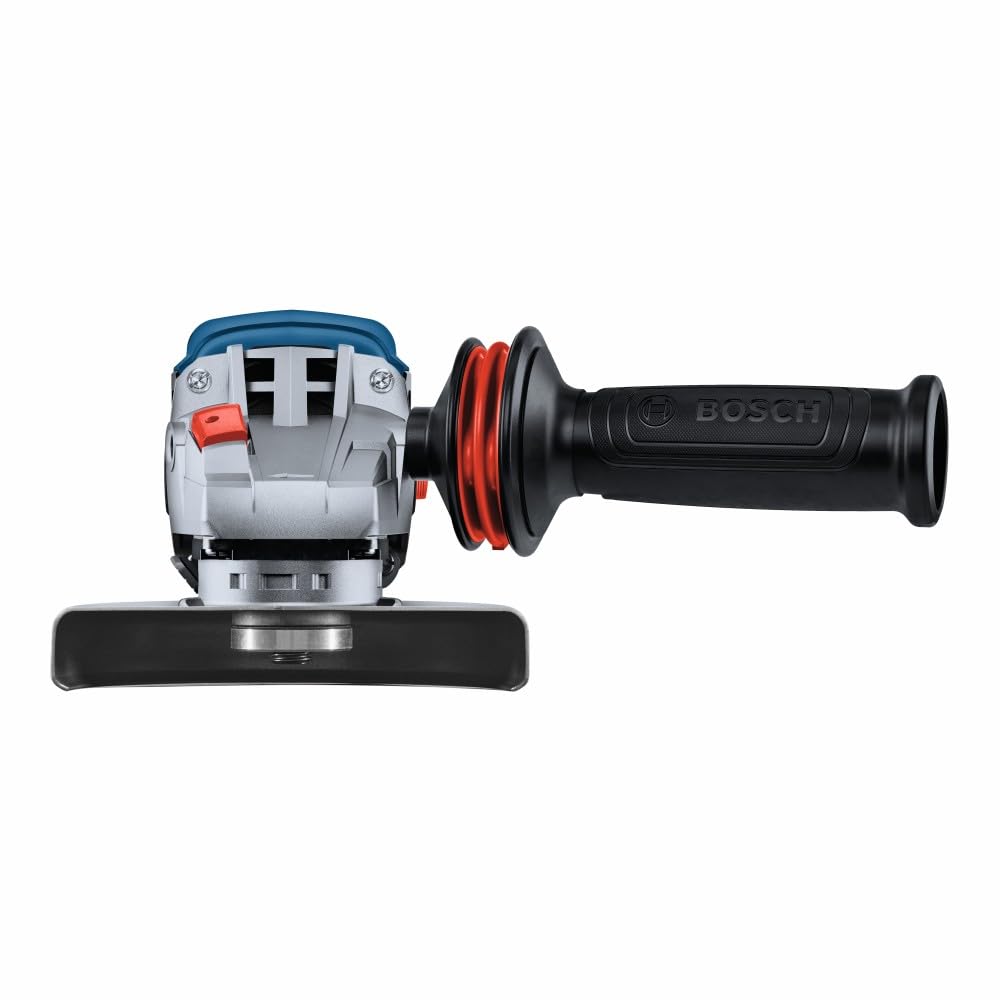 BOSCH GWS18V-10N 18V Cordless Brushless Angle Grinder with Slide Switch - 4-1/2 to 5 Inch Cutting & Grinding Tool (Bare Tool) - Perfect for Metalworking, Wood Cutting, and DIY Projects