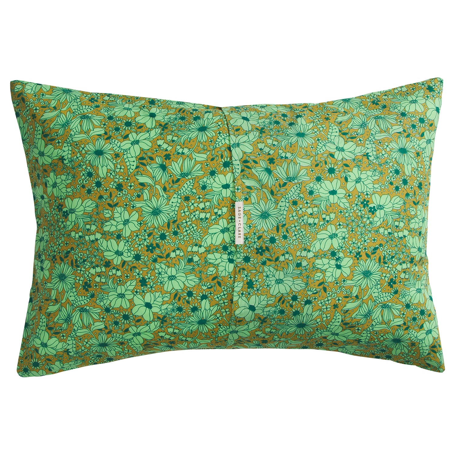 Evette Soft 100% Cotton Pillowcase Set - 2 Pack, Olive Green, Breathable & Hypoallergenic for Comfortable Sleep - Perfect for Bedroom, Guest Room & Travel