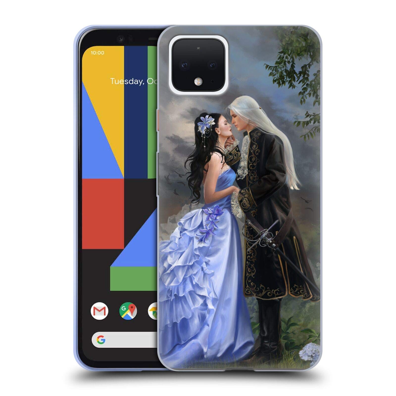Nene Thomas Victorian Lovers Phone Case for Google Pixel 4 - Garden Forest Design for Nature Lovers
