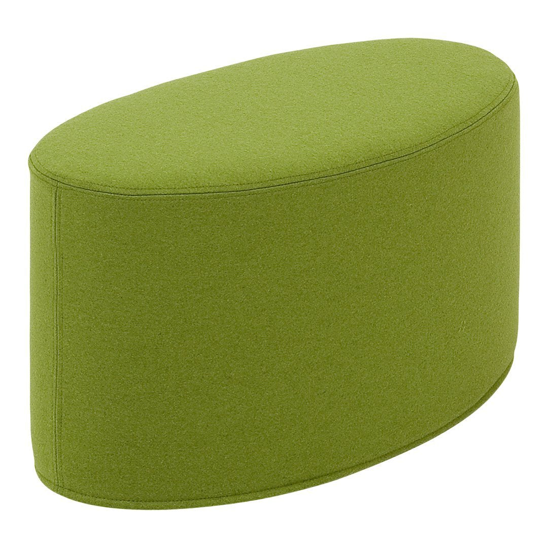 Busk Hertzog Bon Bon Pouf Ottomans - Softline Luxury Seating for Living Room, Bedroom & Nursery | Perfect for Relaxing, Lounging & Extra Seating