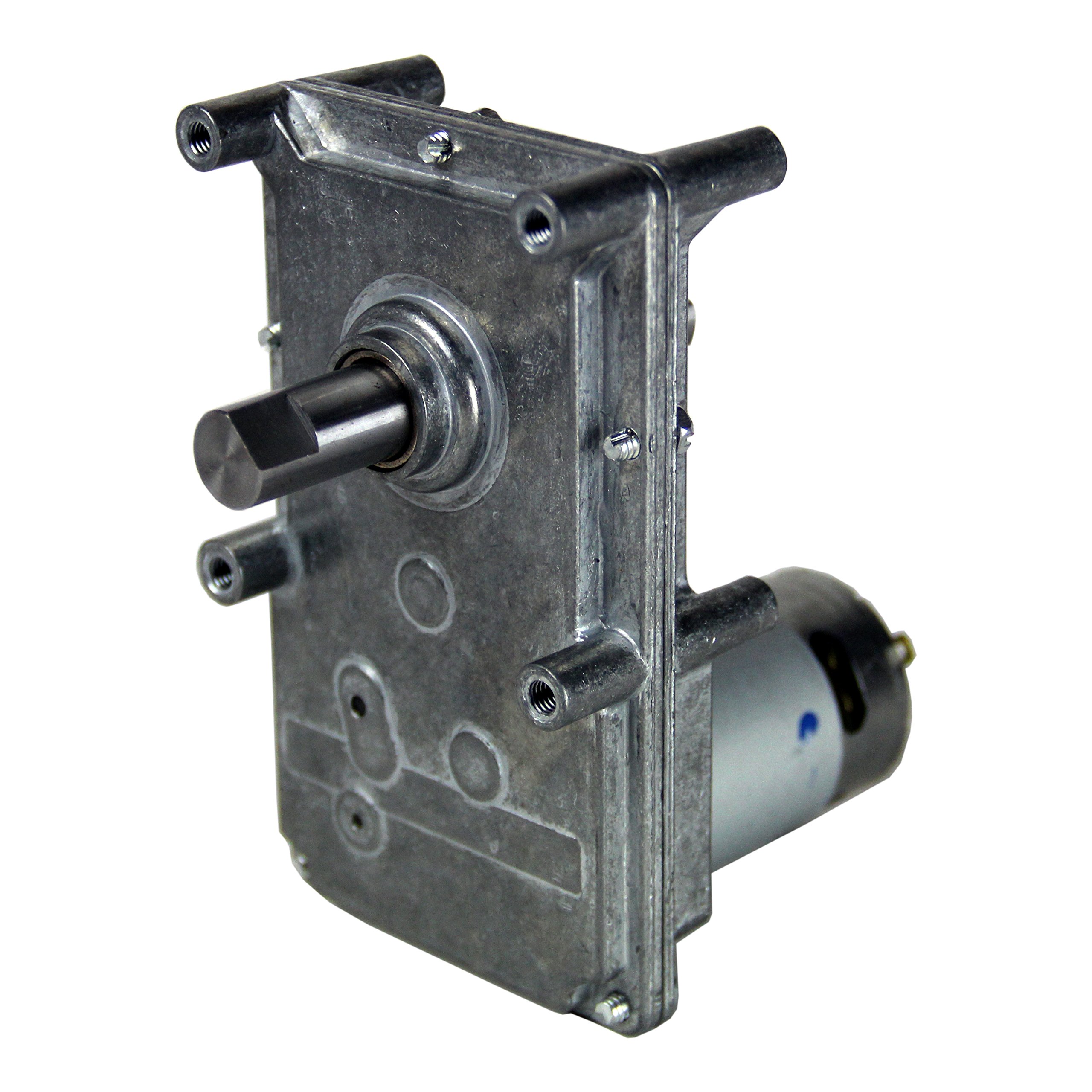 Molon CEM-1225-1M 12V DC Gear Motor - 23 RPM, 55 in-lb Torque, High Power PMDC Motor for Industrial Automation, Robotics, and Conveyor Systems