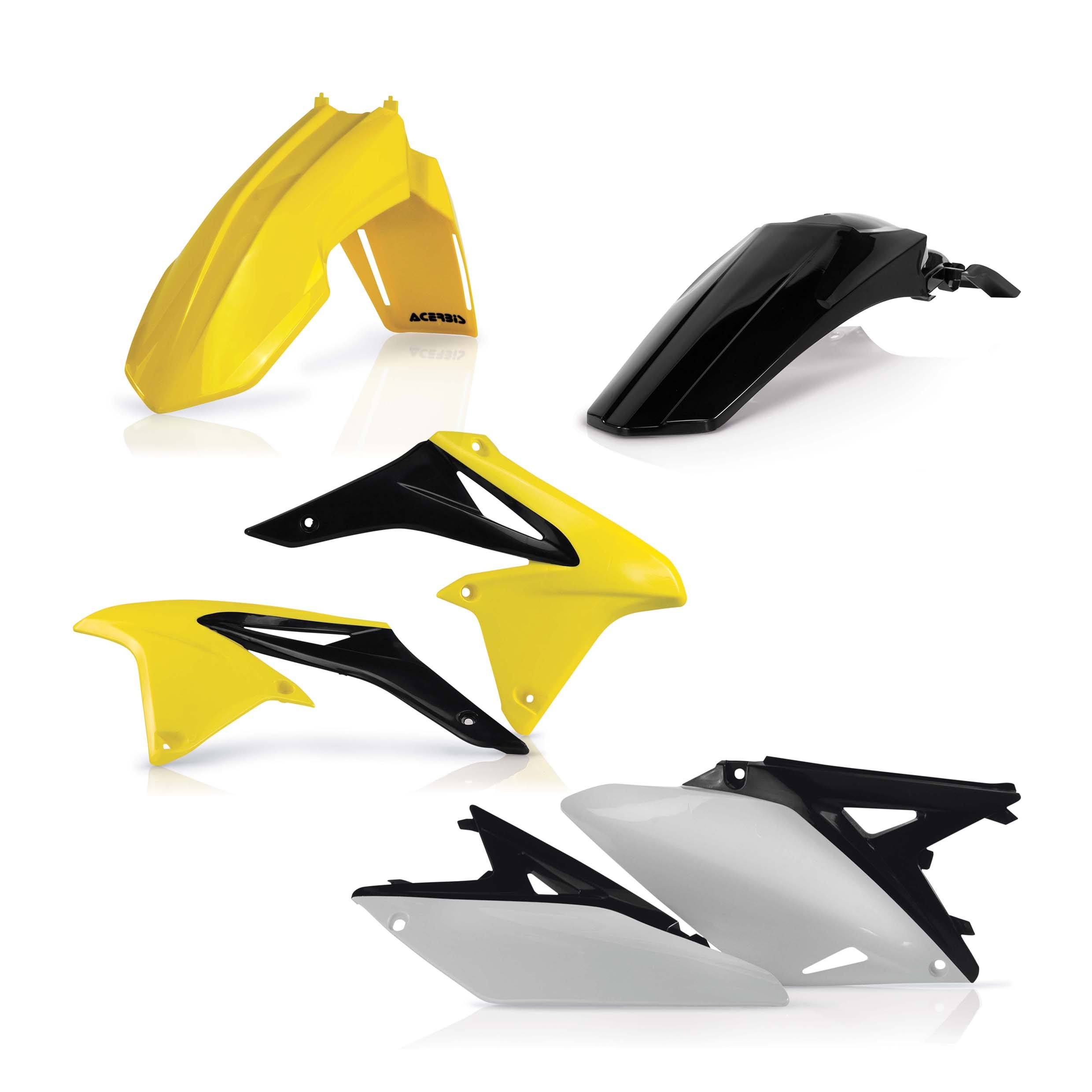 Acerbis 2171903914 Lemon Tree Motorcycle Fenders - Durable Plastic Mudguards for Off-Road Bikes & Dirt Bikes (Perfect for Trail Riding & Motocross Racing)