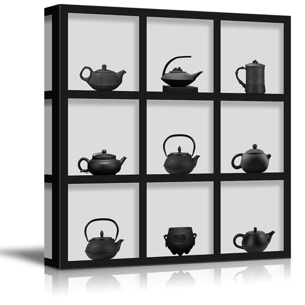 Wall26 Canvas Wall Art - Ceramic Jug Pictures, 12x12 Inches Framed Canvas Prints, Home Wall Decor for Bedroom, Living Room, Office, and Kitchen