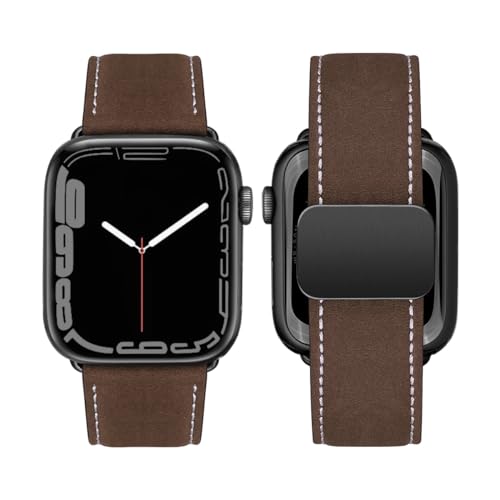 Suede Brown/Black Magnet