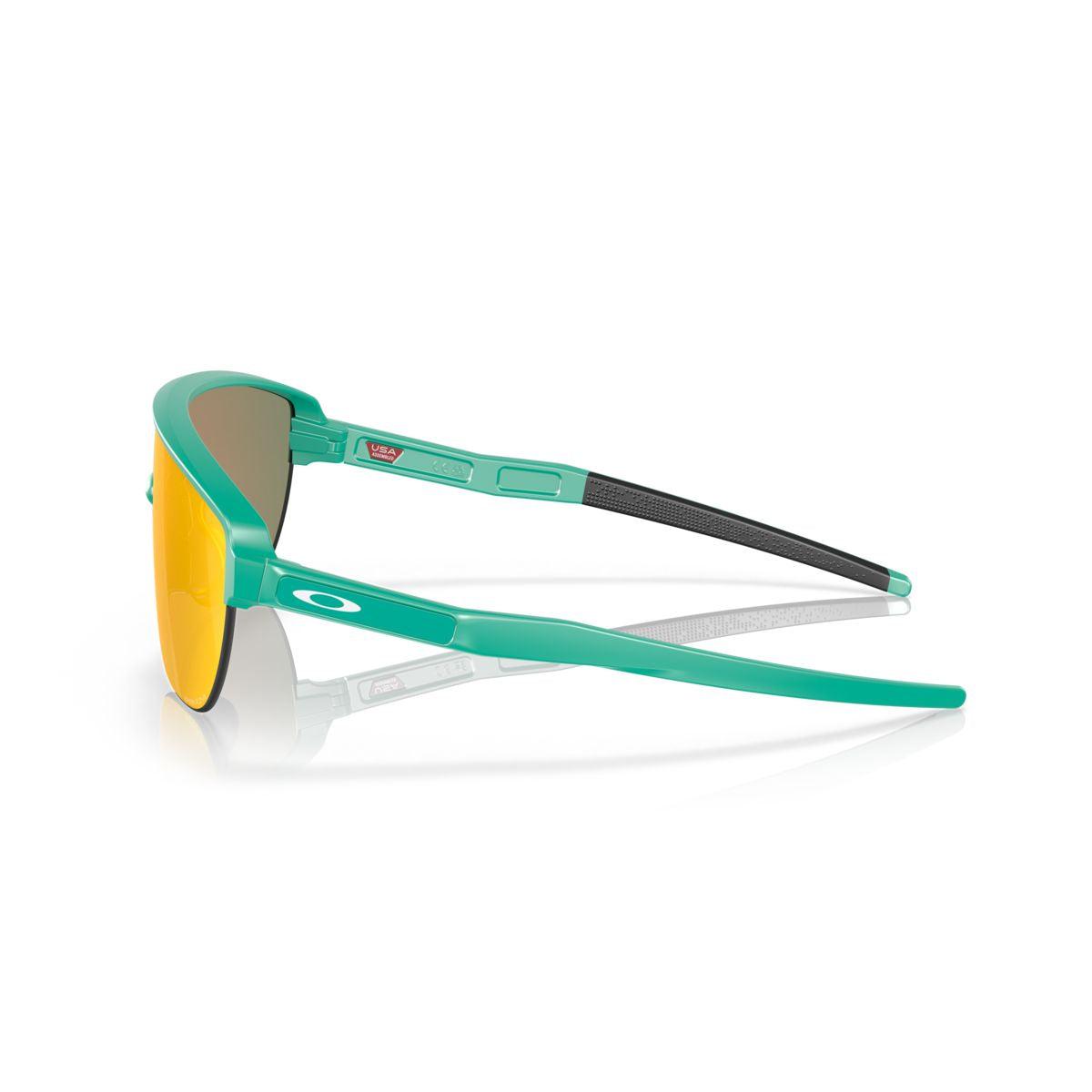 Oakley Corridor Matte Celeste/Prizm Ruby Sunglasses 0OO9248A 924804 - Stylish UV Protection for Running, Cycling & Outdoor Sports