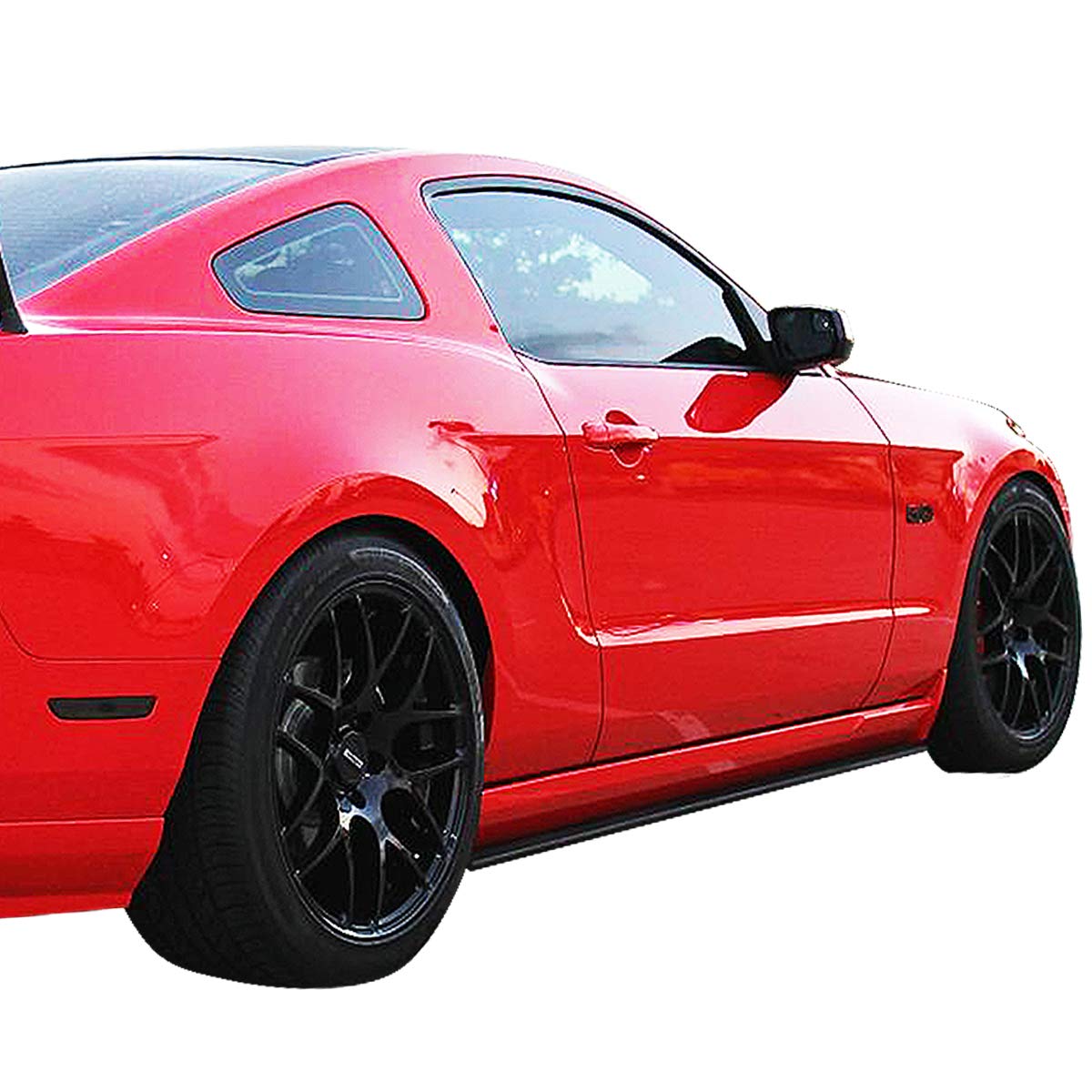 DNA Motoring BPLIP-0011 Pair of Side Skirt Panel Extensions - Universal Fit Body Kit for Cars & Trucks | Enhances Aerodynamics & Style for Street Racing & Custom Builds