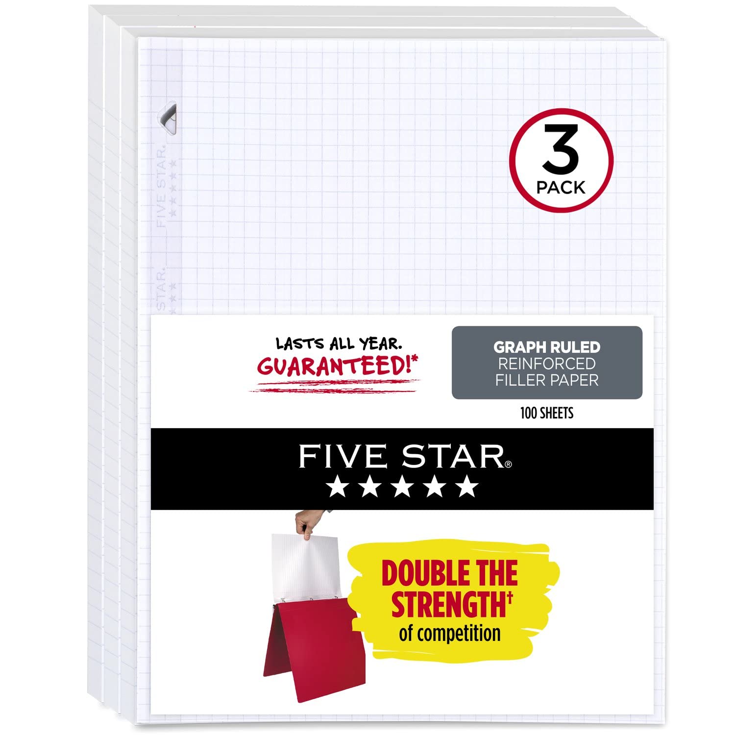 Premium 5-Star Loose Leaf Paper - 8.5