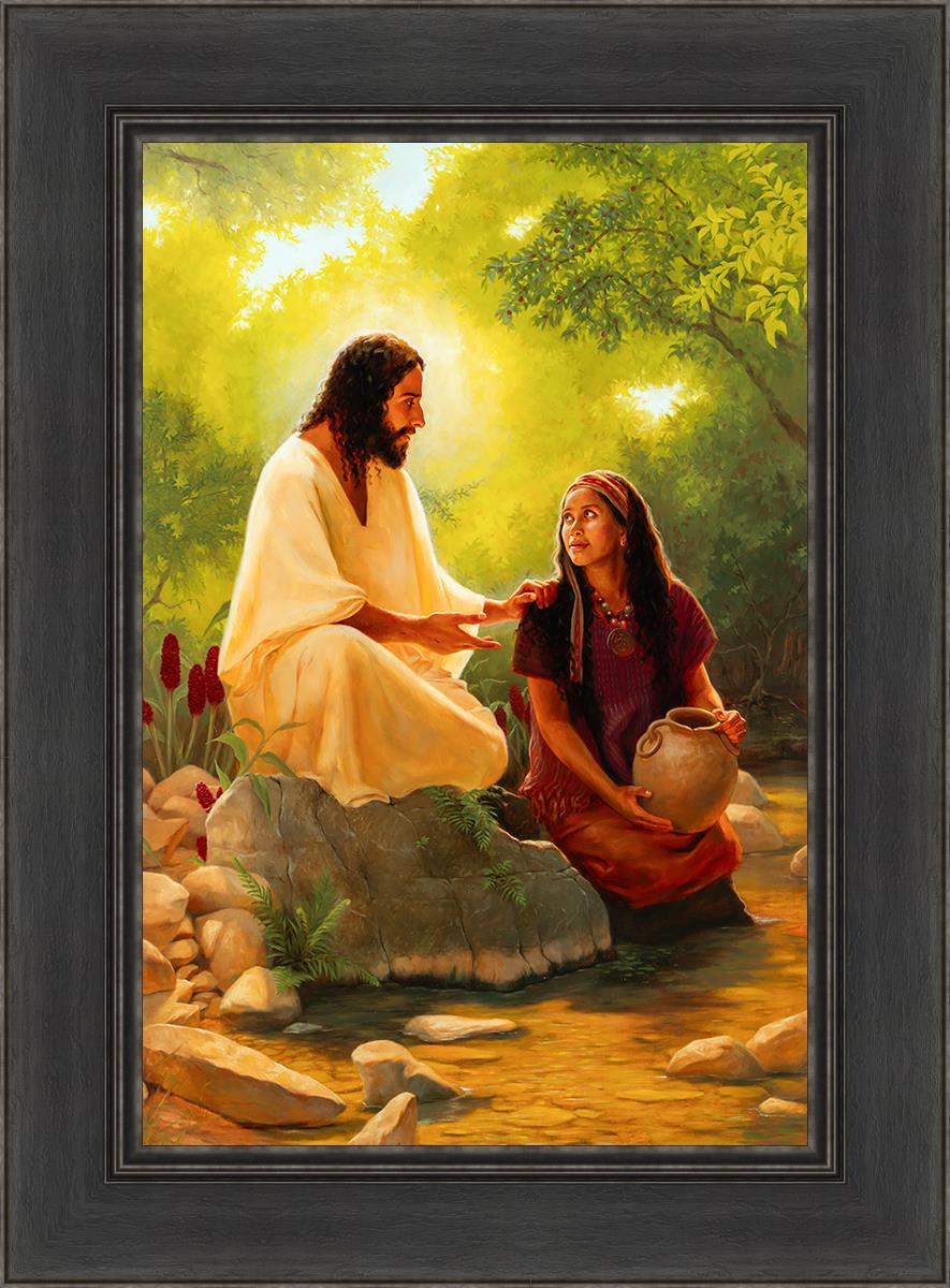 Drawing from Living Waters - Christian Devotional Book for Spiritual Growth & Daily Inspiration | Perfect for Bible Study, Prayer Time & Personal Reflection