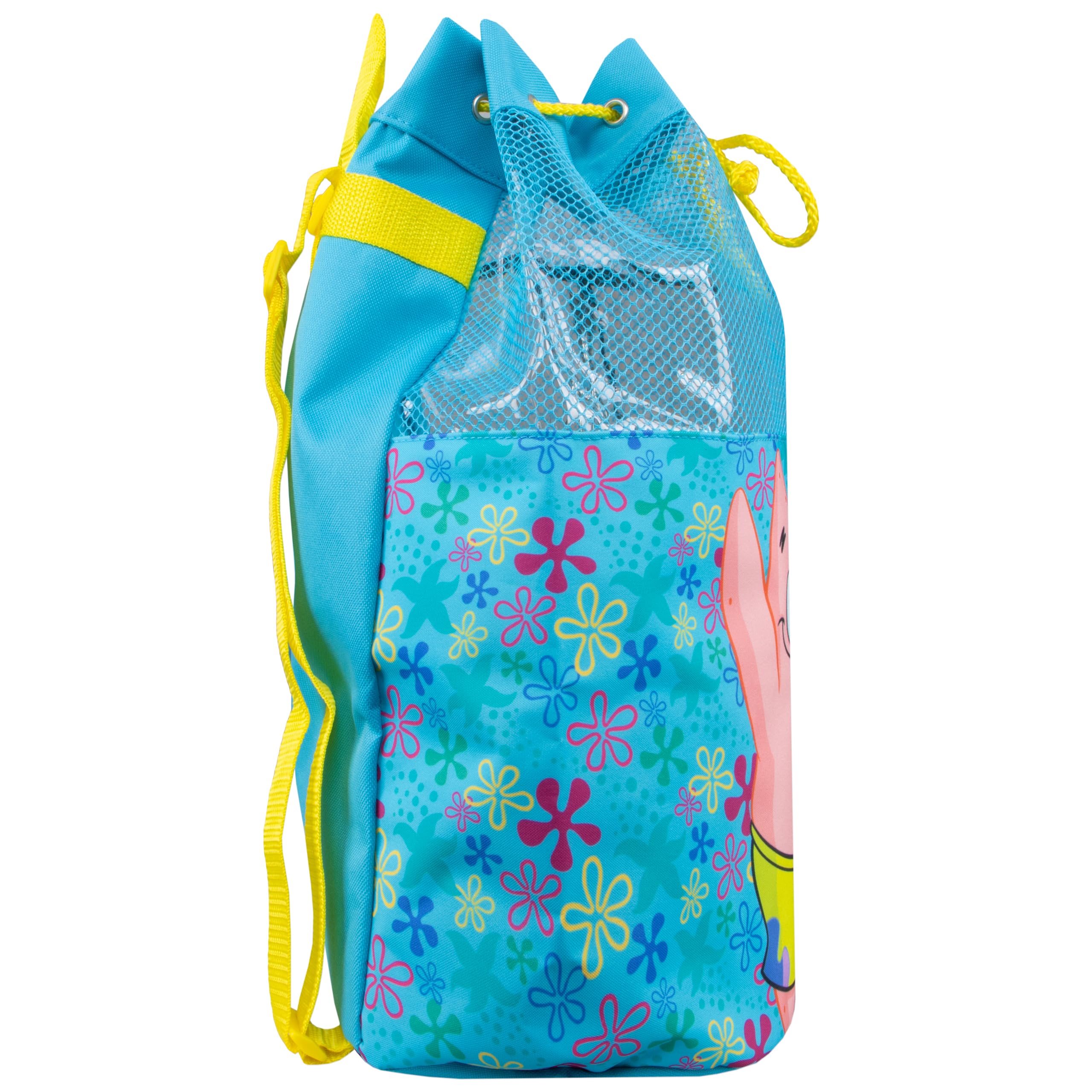 SpongeBob Swim Bag for Kids - Waterproof Pool Backpack for Boys & Girls - Beach & Swimming Gear for Summer Fun | Blue