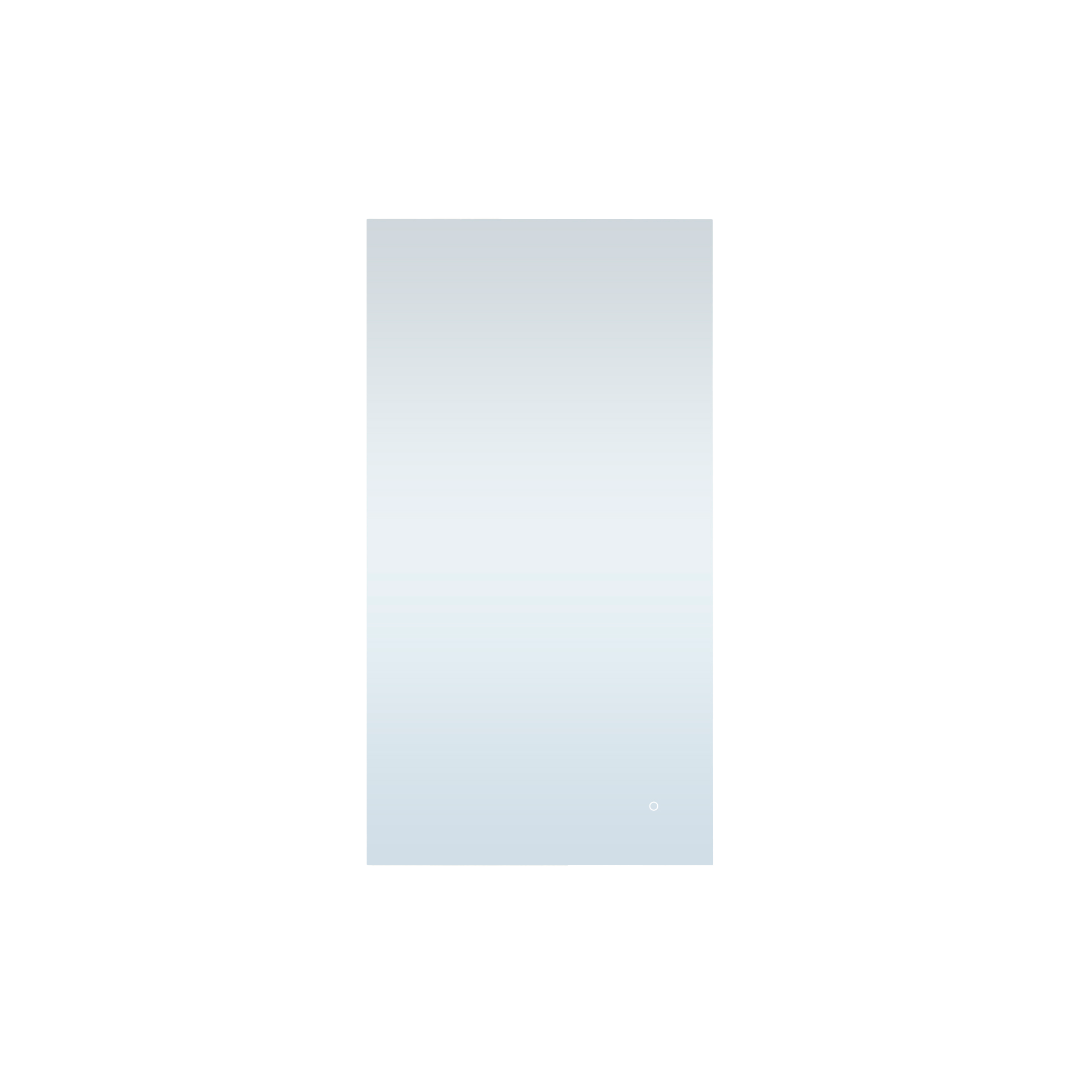 DAX Positano Frameless LED Bathroom Mirror with Backlight & Defogger - Modern Vanity Mirror for Makeup, Shaving & Home Decor