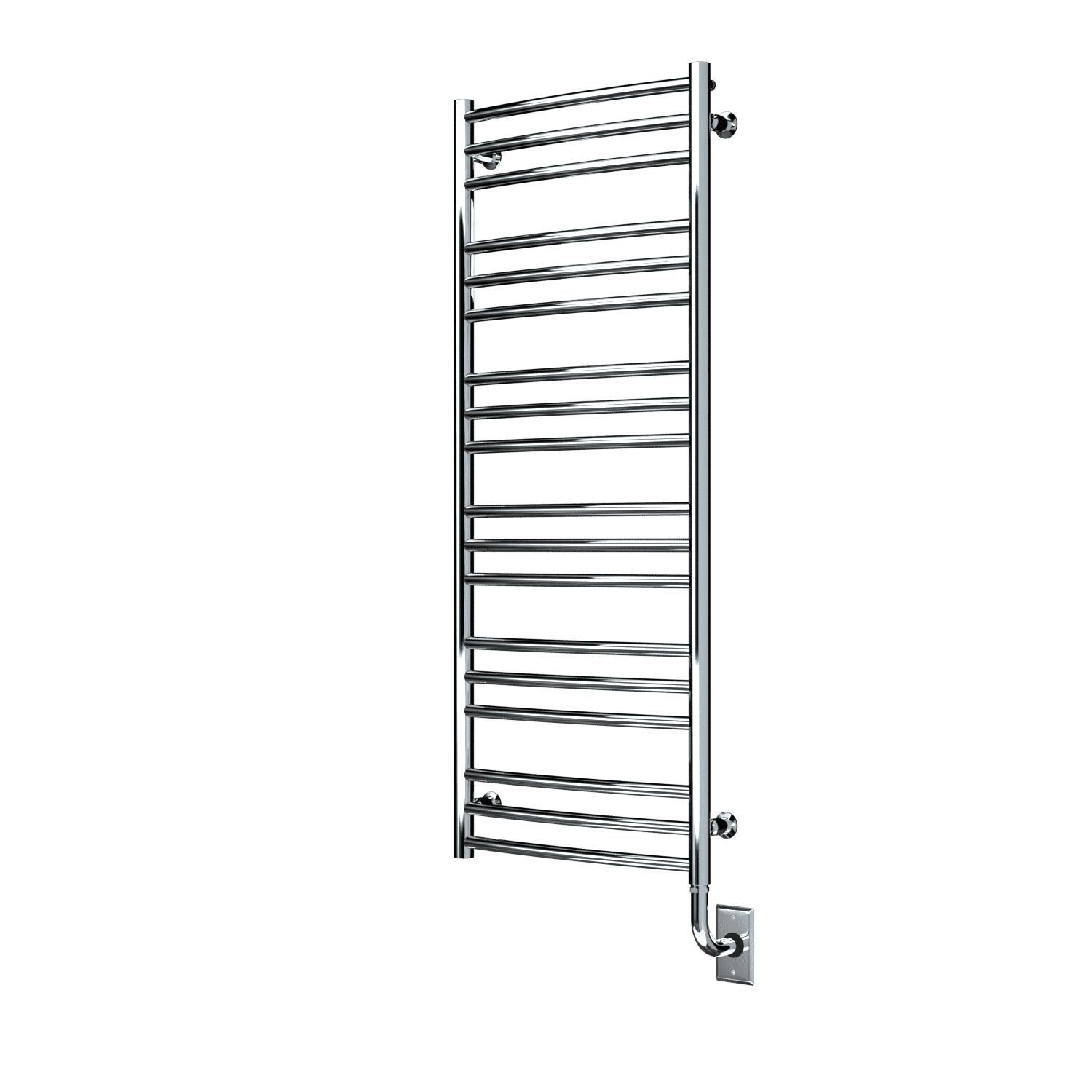 Tuzio Laveno Hardwired or Plug-In Bathroom Towel Warmer - 19.5