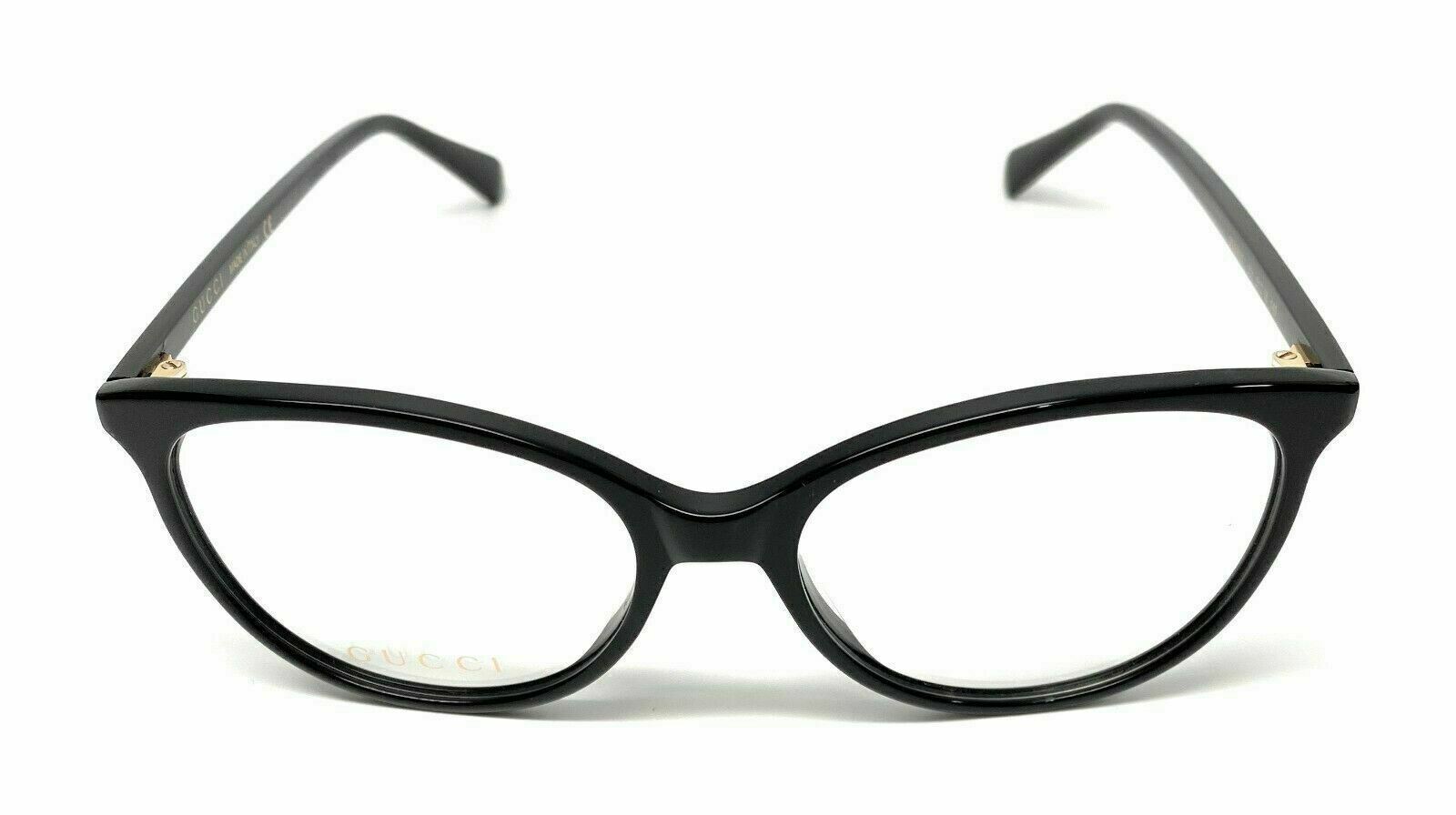 Gucci GG 0550O 001 Black Acetate Eyeglasses for Men & Women - Stylish Designer Optical Frames for Everyday Wear & Fashion Accessories