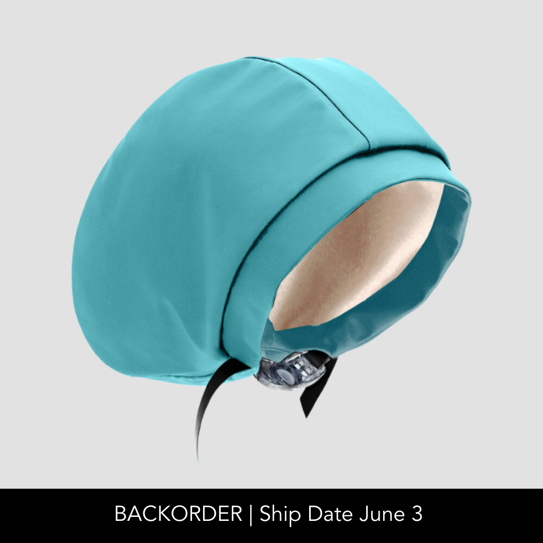 Waterproof Adjustable Swim Cap with Satin Lining - Hairbrella for Swimming, Showering & Water Sports - Protects Hair from Chlorine & Salt Water Damage