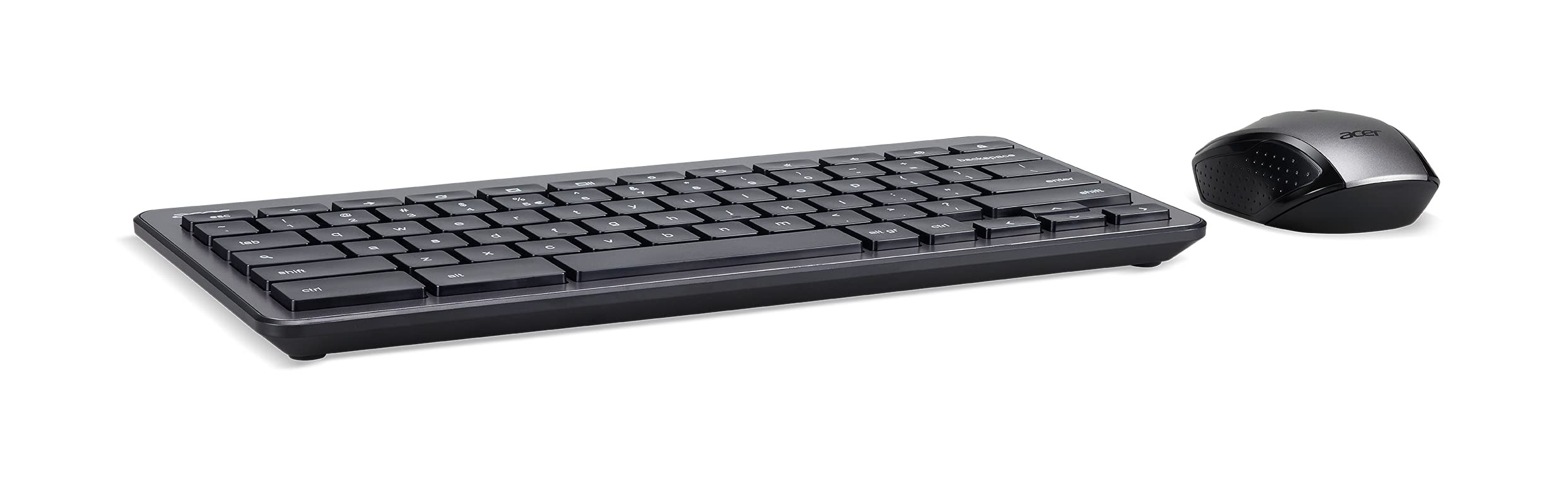 Acer Wireless Keyboard and Mouse Combo with USB Receiver - Ergonomic RF Wireless Keyboard & Optical Mouse Set for PC, Laptop, Desktop - Perfect for Home Office, Gaming, and Work Productivity