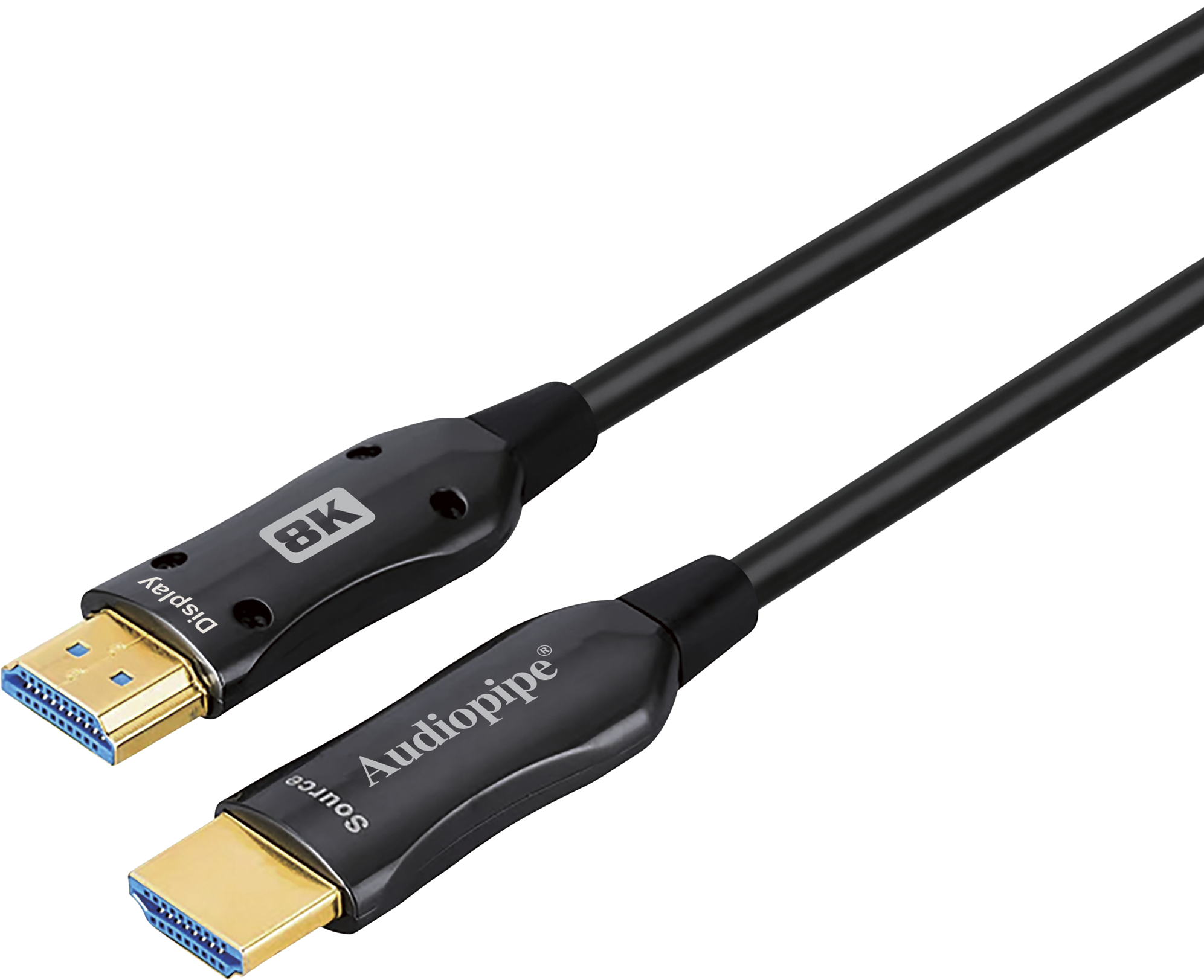 8K Ultra HD Active Optical Fiber HDMI Cable 100Ft - HDO 3D21R100 8K for Home Theater, Gaming & Professional AV Setups