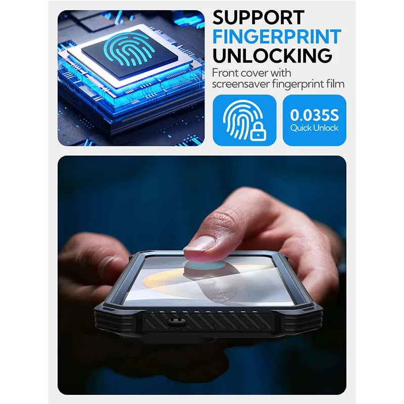 BLASON Armorbox Full Body Protective Case for Samsung Galaxy S25 - Shockproof & Drop Protection - Perfect for Outdoor, Travel & Daily Use