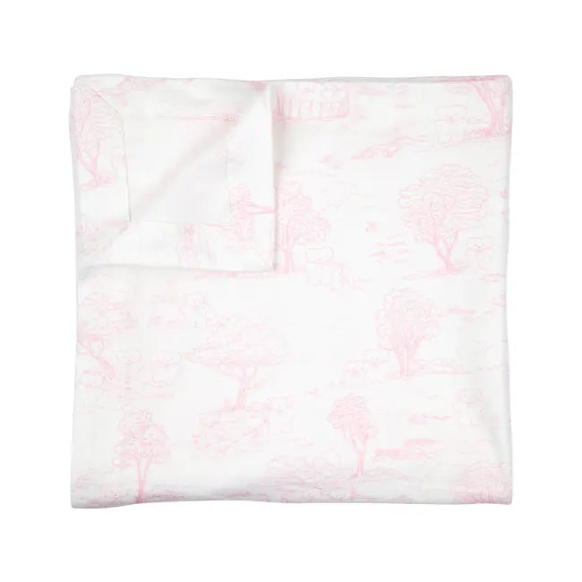 Flatout Bear Wrap Jersey Rose - Soft & Cozy Fleece Blanket for Babies, Kids & Adults - Perfect for Lounging, Travel & Gifts