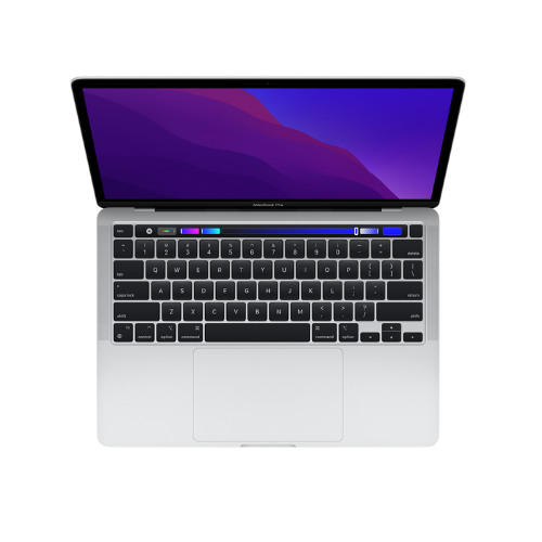 Apple MacBook Pro 13-inch M1 Chip 8-Core CPU & GPU 512GB SSD Silver (Late 2020) - Powerful Laptop for Professionals, Students & Creatives | Work, Study & Creative Projects