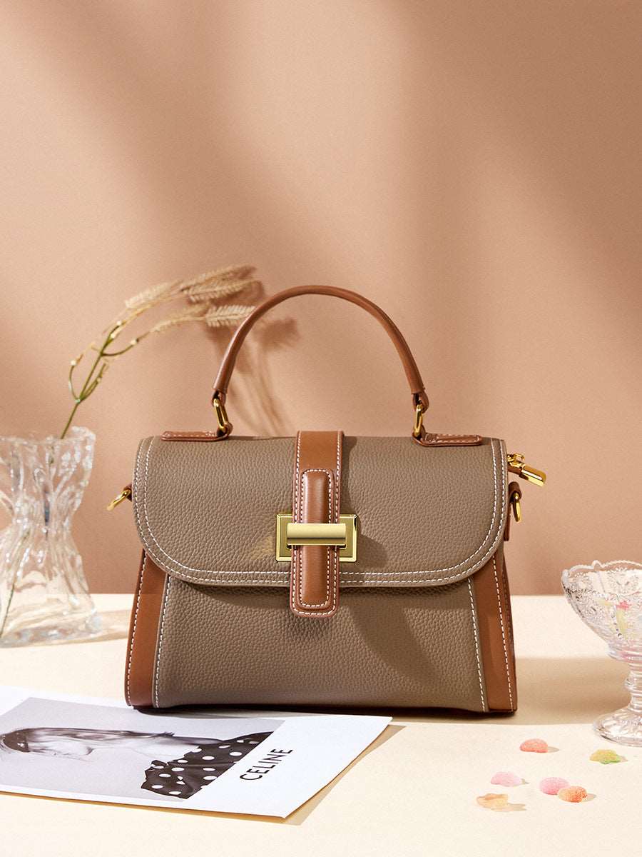 Stylish Women's Genuine Leather Handbag - Perfect for Work, Travel & Everyday Use