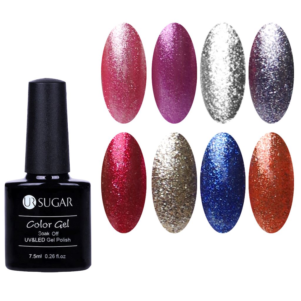 Premium Platinum Gel Nail Polish Kit - Long Lasting & Chip Resistant - Professional Salon Quality UV/LED Nail Polish for Women - Perfect for Manicures, Pedicures, Nail Art & Special Occasions