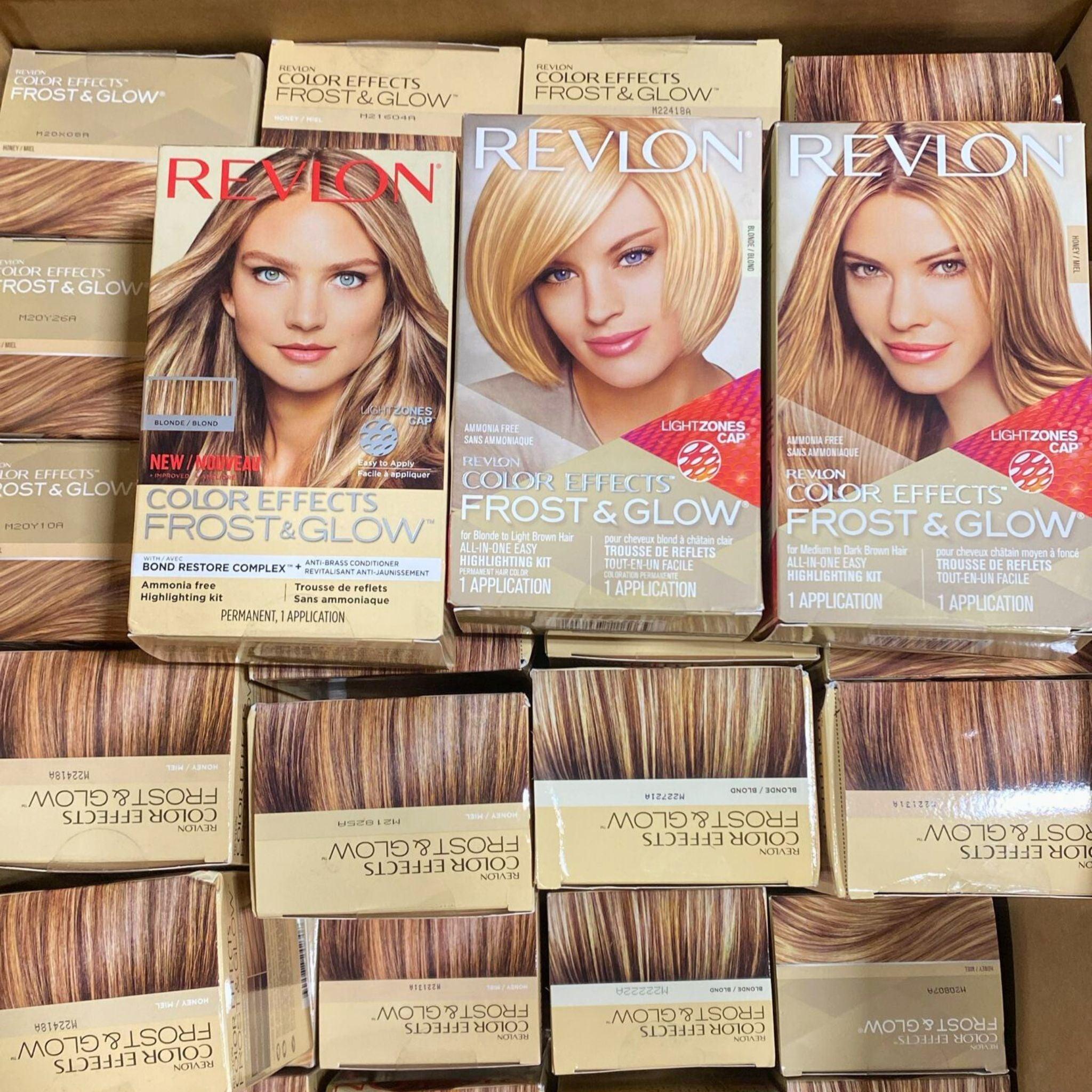 Revlon Color Effects Frost & Glow Hair Highlighting Kit - 68 Piece Assorted Mix for DIY Salon-Quality Highlights at Home | Perfect for Brunettes, Blondes & Color-Treated Hair