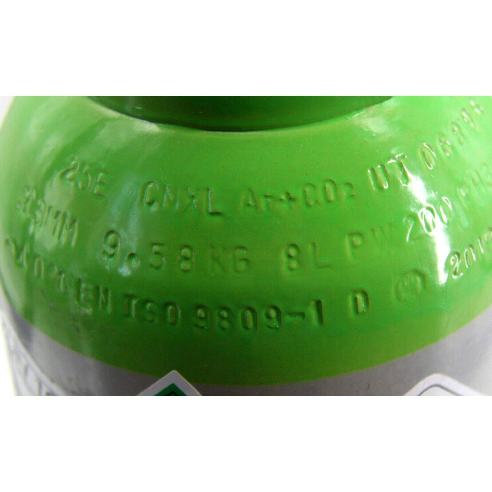 10L Argon (82%) Mixed Gas Bottle for MIG/MAG Welding - High Purity Shielding Gas for Metal Fabrication, Automotive Repair & DIY Projects