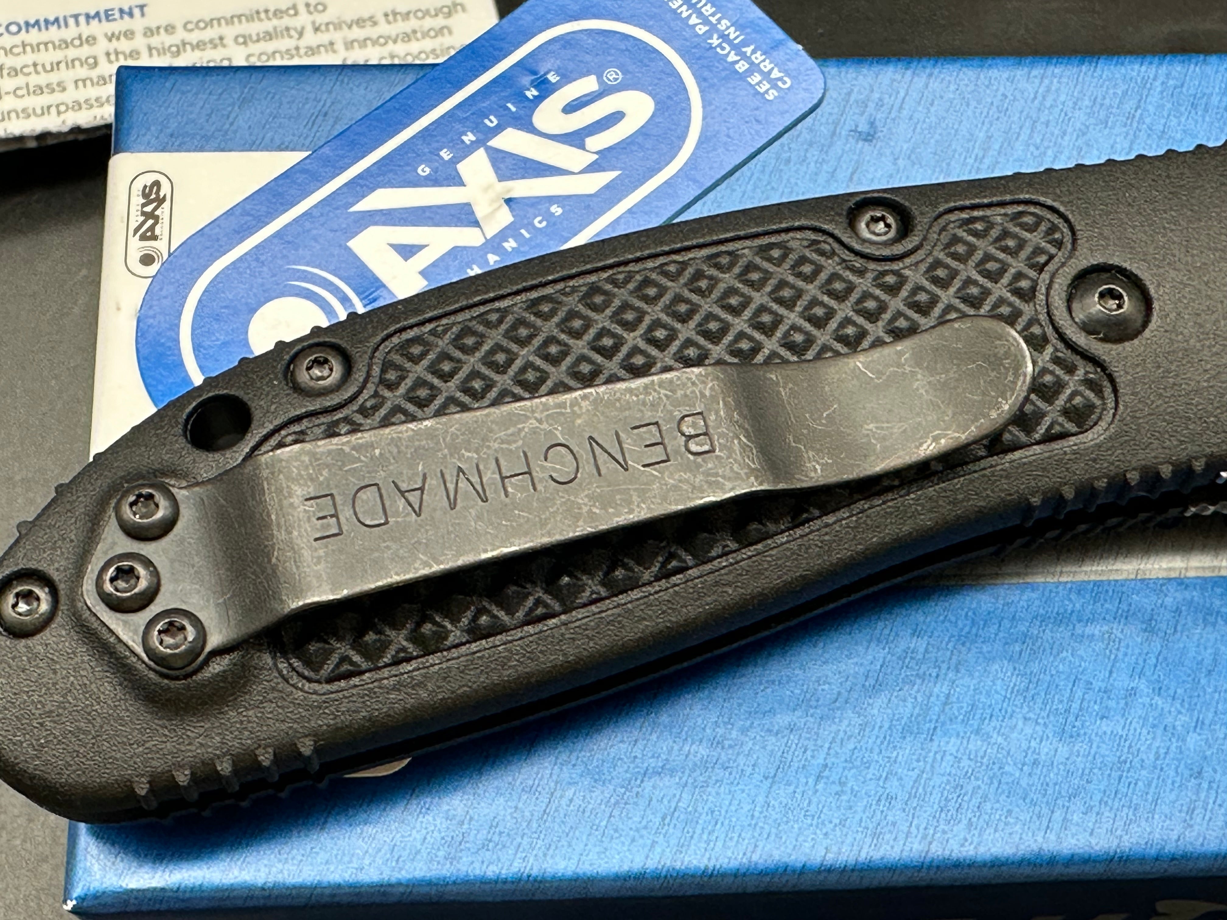 Benchmade Griptilian Folding Knife - 3.45